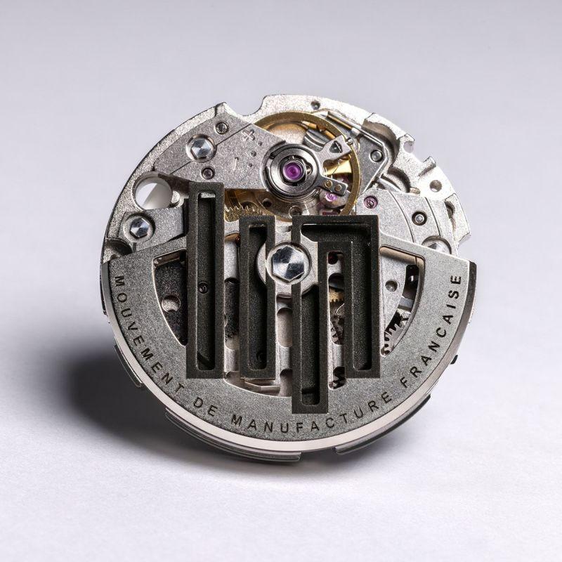 リップ LIP 腕時計 自動巻き 機械式 メンズ MANUFACTURE TYPE 14 マニュファクチュール タイプ14 シルバー サンド ベージュ レザーベルト 革ベルトの画像