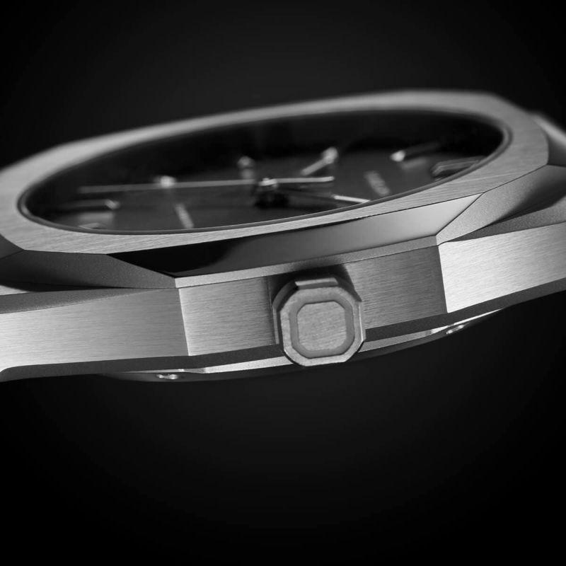 ディーワンミラノ D1 MILANO 腕時計 自動巻き メンズ 機械式 AUTOMATICO オートマティコ シルバー ブレスレット ビジネス 仕事 スーツ 20代 30代 40代の画像
