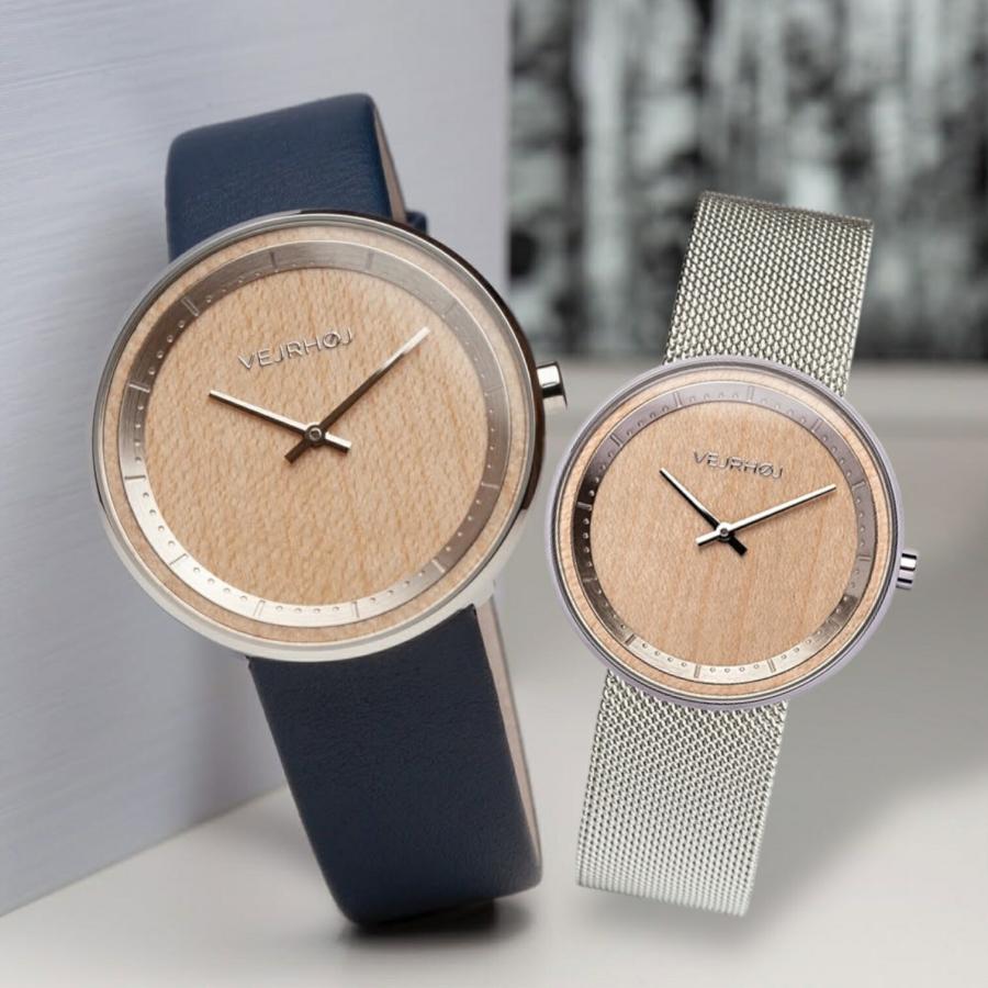 ヴェアホイ VEJRHOJ 腕時計 木製 メンズ レディース The MAPLE 34mm
