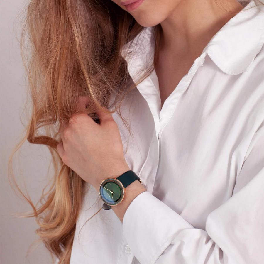 ヴェアホイVEJRHOJ 腕時計 木製 メンズ レディース Emerald 34mm/40mm