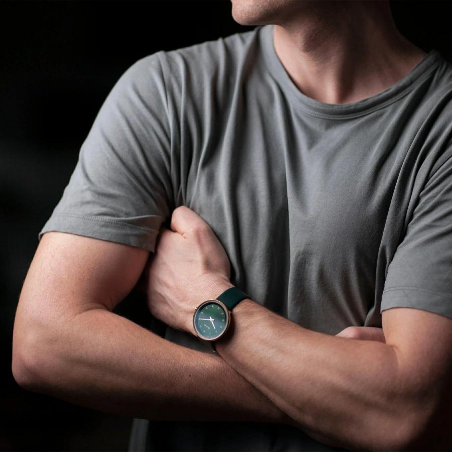 ヴェアホイVEJRHOJ 腕時計 木製 メンズ レディース Emerald 34mm/40mm