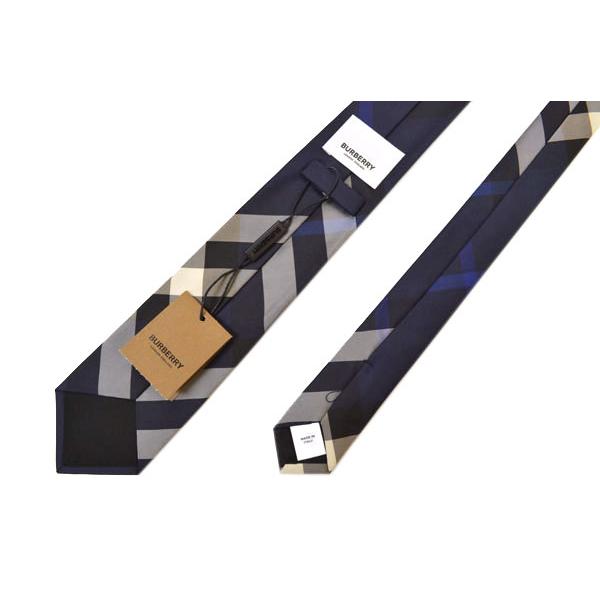 気質アップ ネクタイ バーバリー メンズ Burberry バーバリーチェック柄シルク ナロータイ サイズ剣幅7cm Eby004 ネイビー 数量限定 Gestion Etechnologies Shop