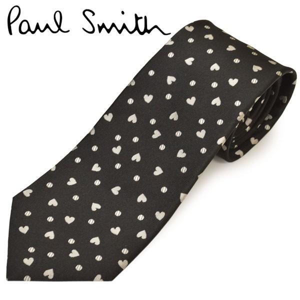 ネクタイ ポールスミス メンズ Paul Smith ハート柄シルクネクタイ(サイズ剣幅8cm)eps20s017 ALU543-79