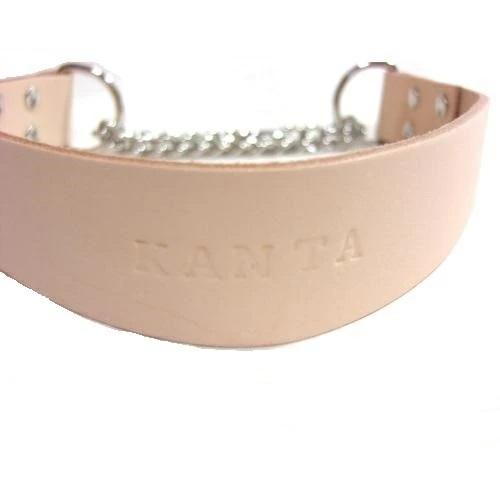 お名前、数字刻印無料 本革 ハーフチョーク首輪 大型犬 超大型犬用  