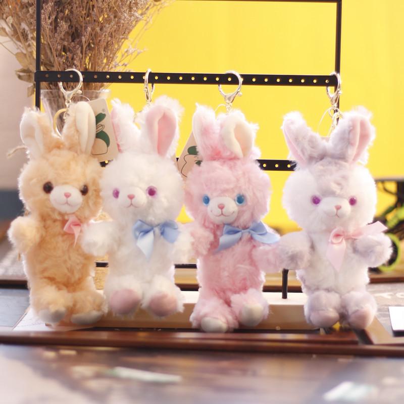 バニー バッグチャーム かわいい ウサギチャーム キーホルダー キーリング ぬいぐるみ フェイクファー トラ ラビット ふわふわ もふもふ アニマル Hibiscus 通販 Yahoo ショッピング
