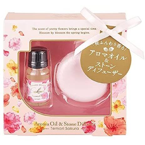 アロマストーン アロマオイル セット サクラCA 桜の香り｜hibiscus