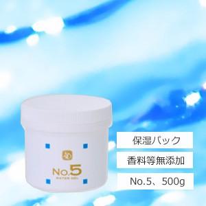 顔を洗う水 NO.5 ウォーターゲル 500g 2個セット カミヤマ美研 顔を洗う水 ウォーターゲル モイスチャーパック No.5