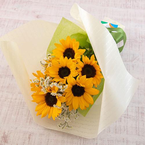 父の日 21 ギフト タイムセール プレゼント 花 花束 イエロー 大輪ユリ 日比谷花壇