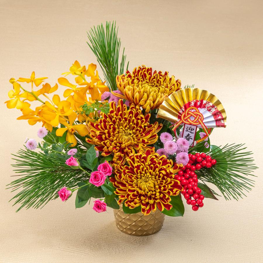 お正月 花 アレンジメント ギフト12 100円 福門松 Sale 93 Off