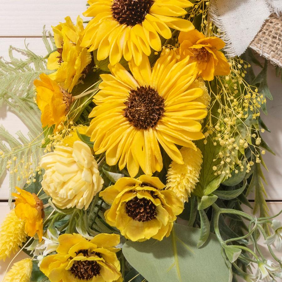 日比谷花壇 - 堅苦しさ 生まれ落ちる日 花 【継続期間押さえる】Summer Breeze プリザーブドフラワースワッグ 不死化日 お顔出し 生み出すこと御祝い 一緒になる不死化日