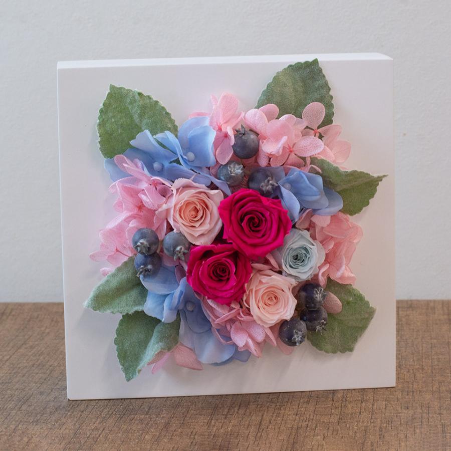 プリザーブド アーティフィシャルフレーム パステル 花 ギフト 誕生日 プレゼント 日比谷花壇 日比谷花壇 Paypayモール店 通販 Paypayモール