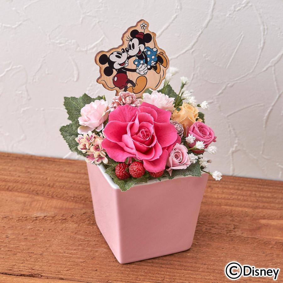 誕生日 ギフト 花 ディズニー プリザーブド アーティフィシャルアレンジメント ミッキー ミニー プレゼント Disney Y 日比谷花壇 Paypayモール店 通販 Paypayモール