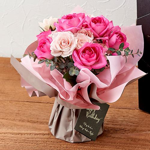 メロディーボックス花束 ローズハッピーバースデー 沖縄届不可 Th2355 日比谷花壇 ヤフー店 通販 Yahoo ショッピング