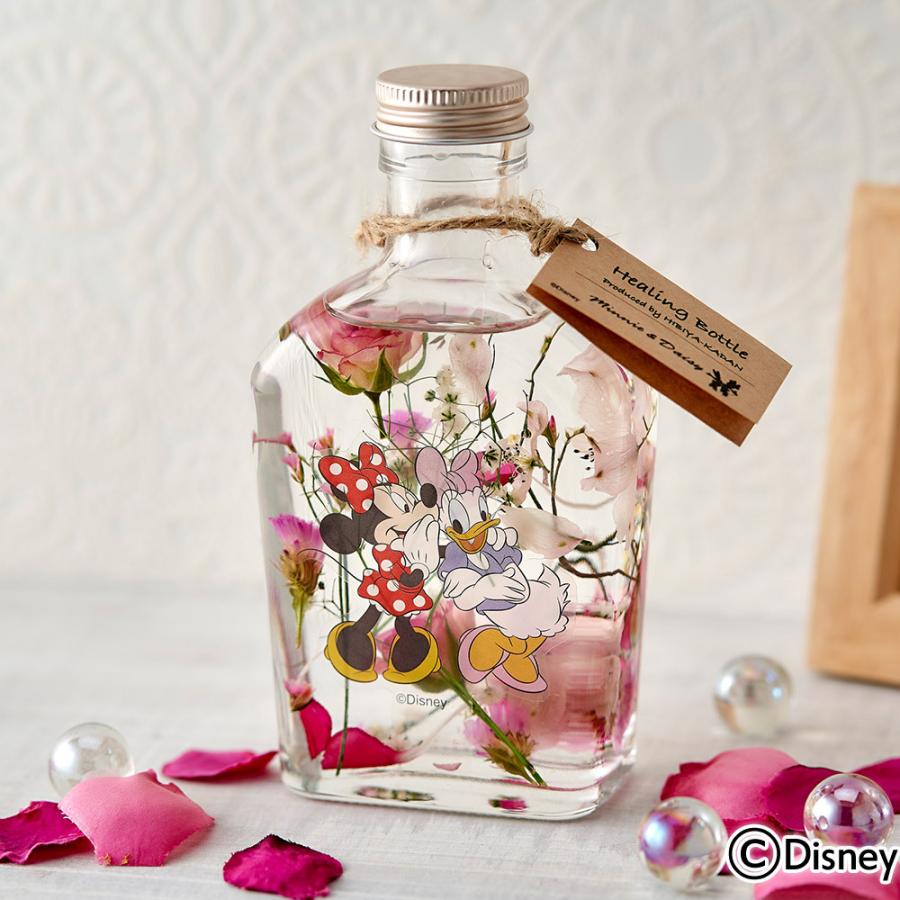 ディズニー Healing Bottle Disney Collection ミニー 上品 デイジー Disney Y 沖縄届不可 日比谷花壇