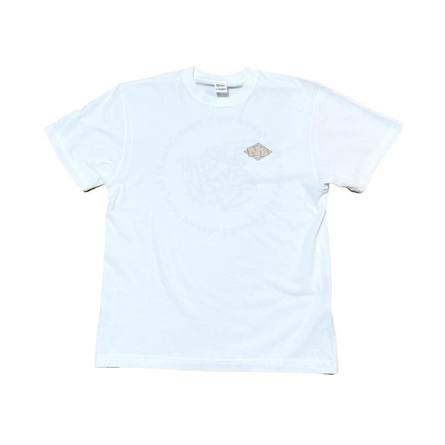 Tシャツ  Pal life yellow logo(white)｜hicamp-sutore｜02