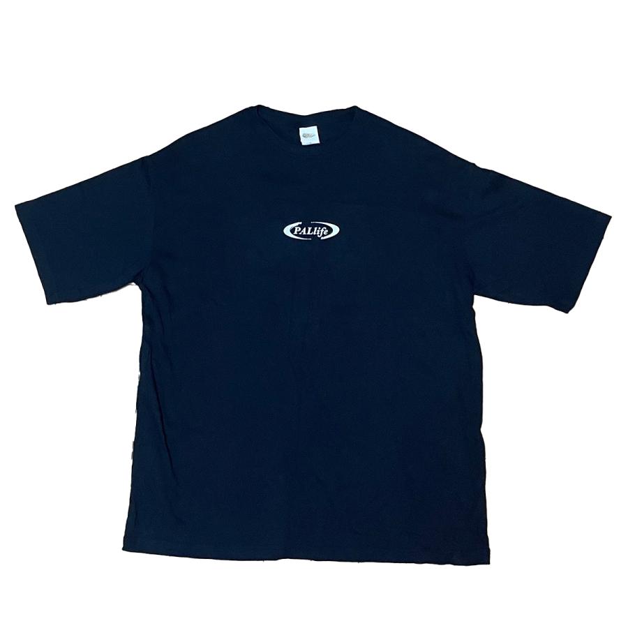 Tシャツ  Pal life "chick" logo tee（black）｜hicamp-sutore｜02