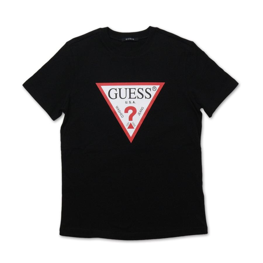 GUESS（ゲス） GUESS Tシャツ MK2K9405 MENS S/SLV TEE SHIRT BLACK