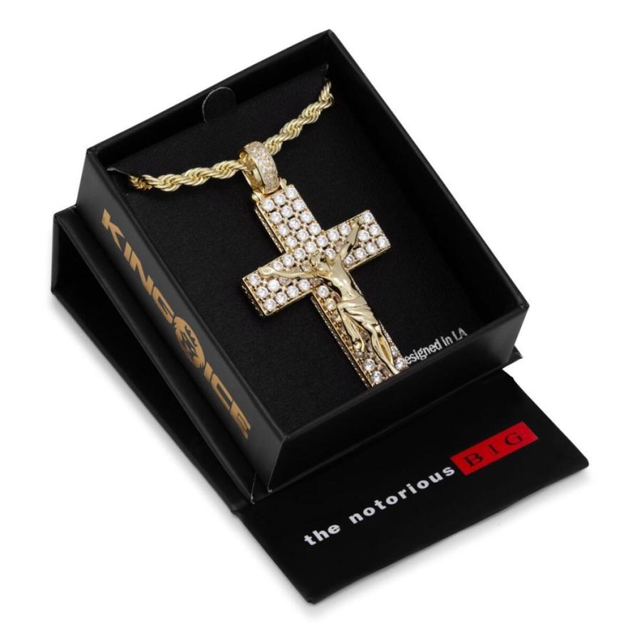 キングアイス KINGICE Notorious B.I.G. Biggie Crucifix Necklace