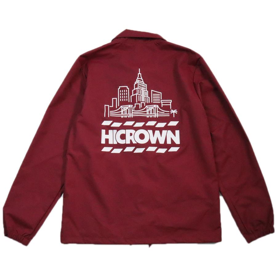 ハイクラウン HICROWN LOGO NYLON COACH JACKET コーチジャケット