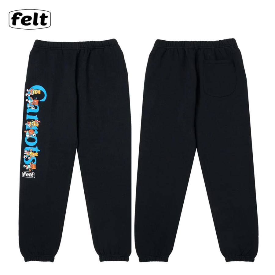 セット売り　キャップ　スウェットパンツ FELT（フェルト） キャロッツ Carrots x felt WORDMARK SWEATPANT
