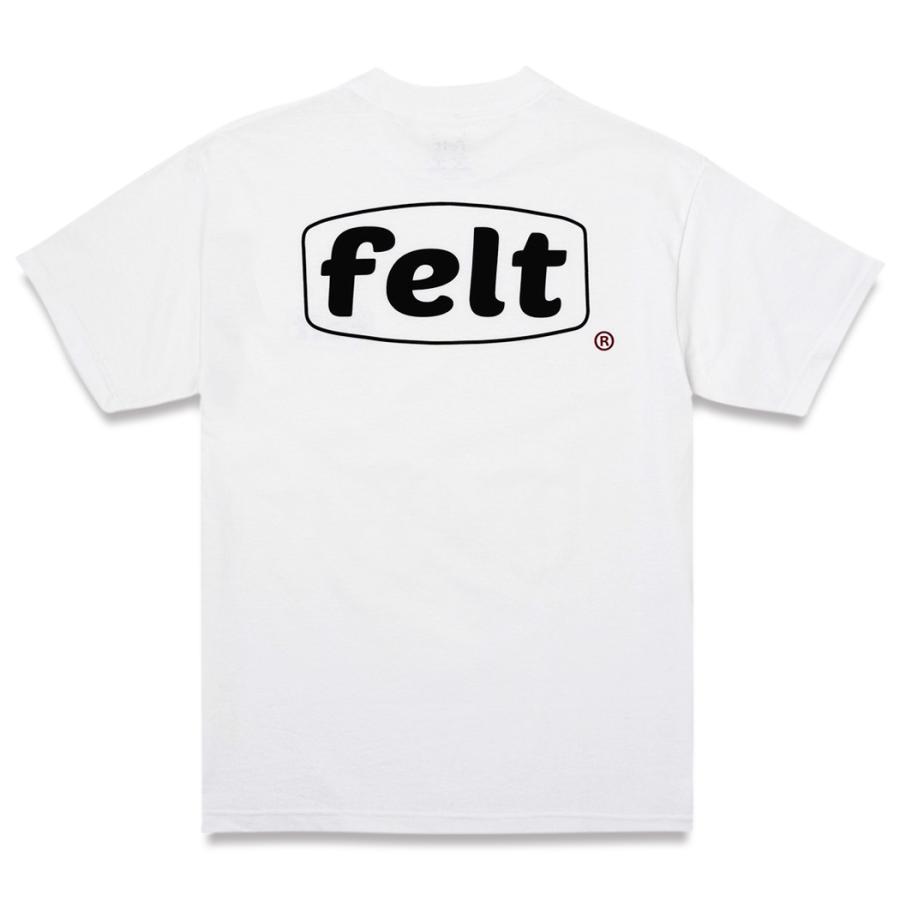 FELT（フェルト） felt Work Logo Tee Tシャツ ティー WHITE ホワイト 