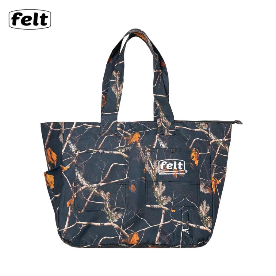 FELT（フェルト） Felt Painter's Utility Bag バッグ BLACK WOODLAND CAMO カモ ...