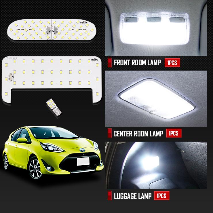 アクア 後期専用 NHP10 LED ルームランプ セット TOYOTA AQUA ドレス ...