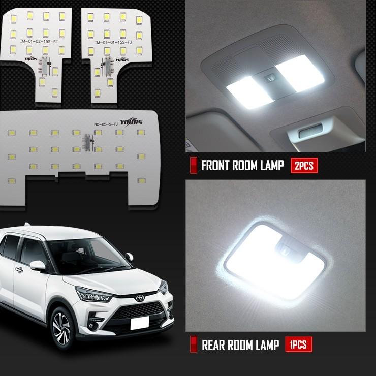 トヨタ ライズ 専用 LED ルームランプ セット 内装 TOYOTA ルームランプ LED ドレスアップ 内装 室内灯｜hid-led-carpartsshop｜04