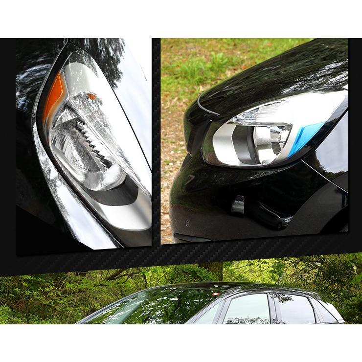 FIT フィット GR系 車種専用 ヘッドライトサイドフィルム 2PCS 全8色 フィルム カッティング ホンダ HONDA[5]｜hid-led-carpartsshop｜06