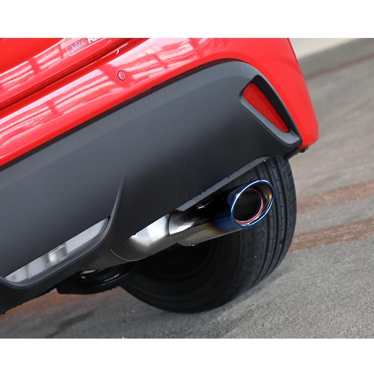 トヨタ ヤリス 専用 チタン調マフラーカッター 1PCS 落下防止付 YARIS アクセサリー ドレスアップ | YOURS | 05