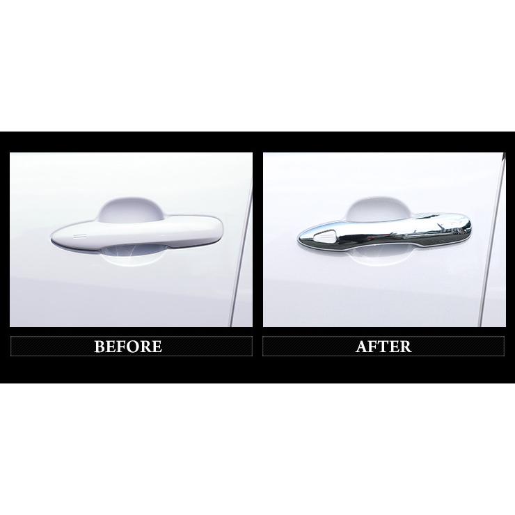 Yds トヨタ ヤリスクロス 専用 メッキ パーツ ドアノブガーニッシュ メッキ カーボン柄 4pcs アクセサリー Abs素材 Y29 3986 カー用品 カスタムパーツ ユアーズ 通販 Yahoo ショッピング