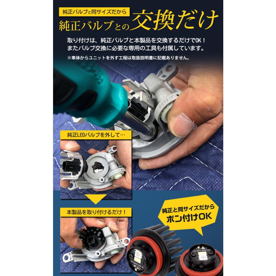 トヨタ C-HR CHR 後期 適合 純正 LEDフォグランプ L1B 交換用バルブ ホワイト 6000K イエロー 3000K 車検対応 | YOURS | 08