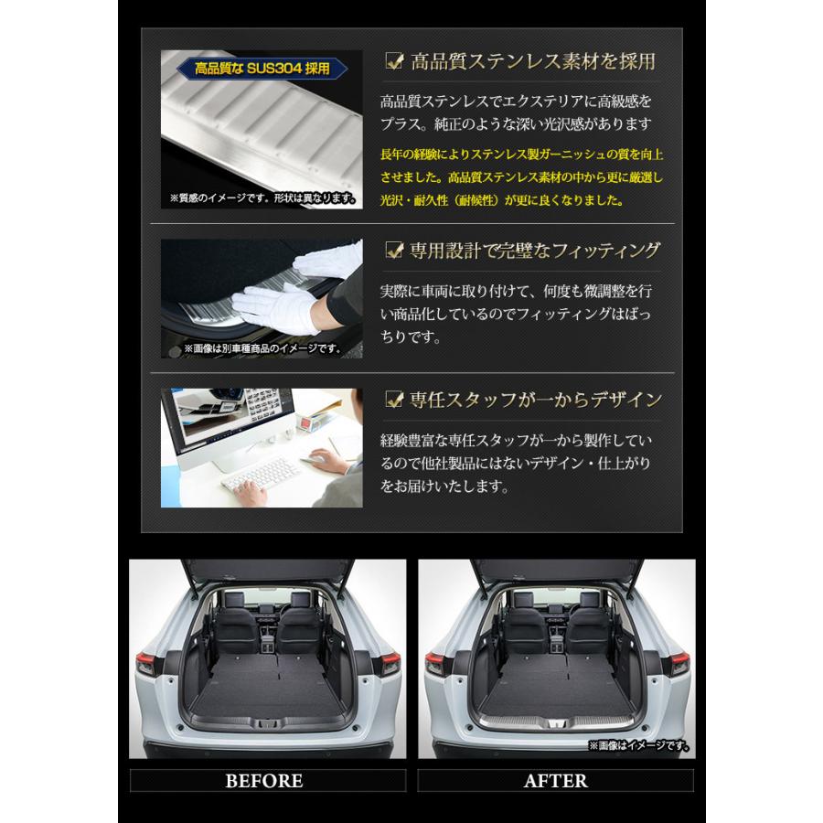 ホンダ ヴェゼル Rv系 専用 メッキ パーツ ラゲッジガード 1pcs シルバー カーボン柄 Vezel カスタム ドレスアップ リア 傷防止 Y35 013 カー用品 カスタムパーツ ユアーズ 通販 Yahoo ショッピング