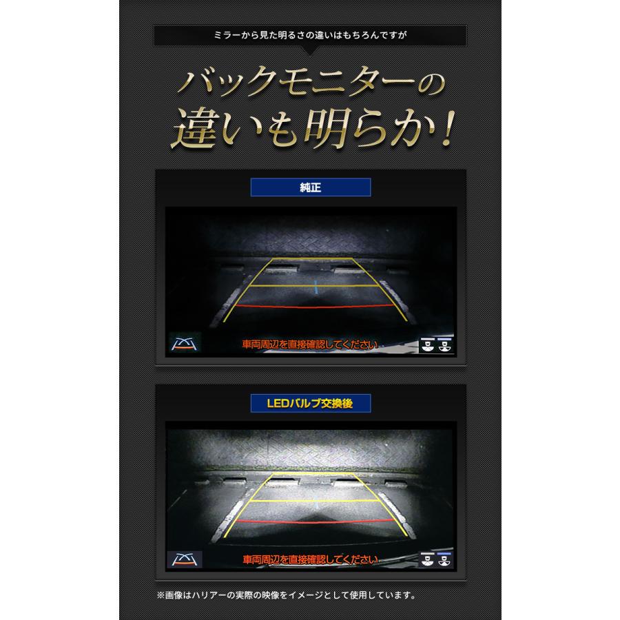 トヨタ 90系 ヴォクシー ノア専用 純正 LED バックランプ 交換用バルブ 車検対応 ホワイト 6000K 90VOXY 90NOAH | YOURS | 04