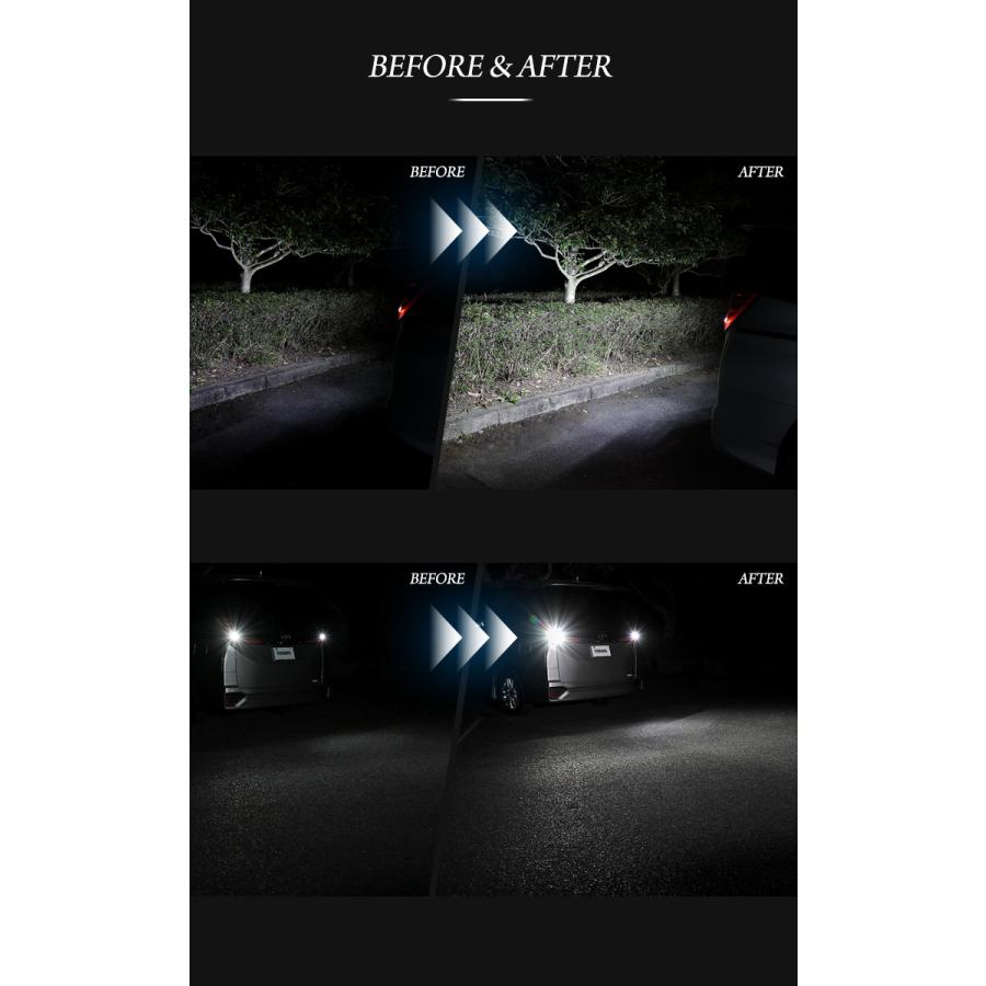 トヨタ 90系 ヴォクシー ノア専用 純正 LED バックランプ 交換用バルブ 車検対応 ホワイト 6000K 90VOXY 90NOAH | YOURS | 06
