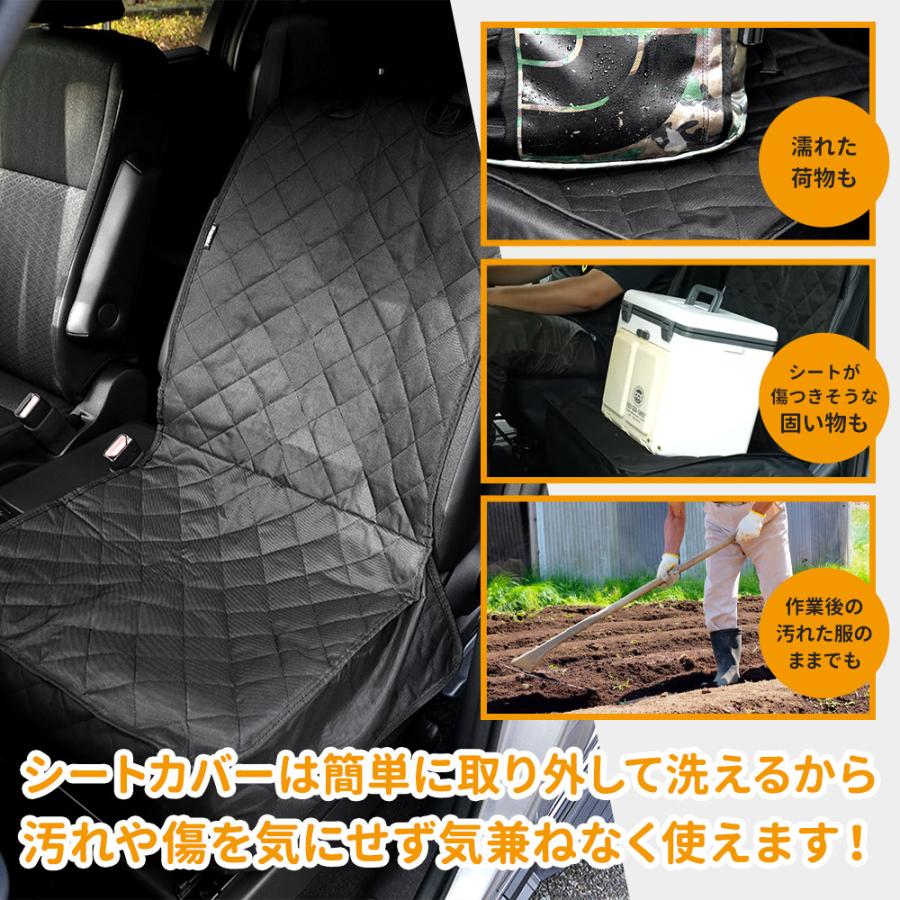 90系 ノア ヴォクシー 適合 シートカバー シングル 防水 運転席 助手席 ペットシート [1枚] 汚れ 雨 90NOAH 90VOXY 内装 [1] | YOURS | 05