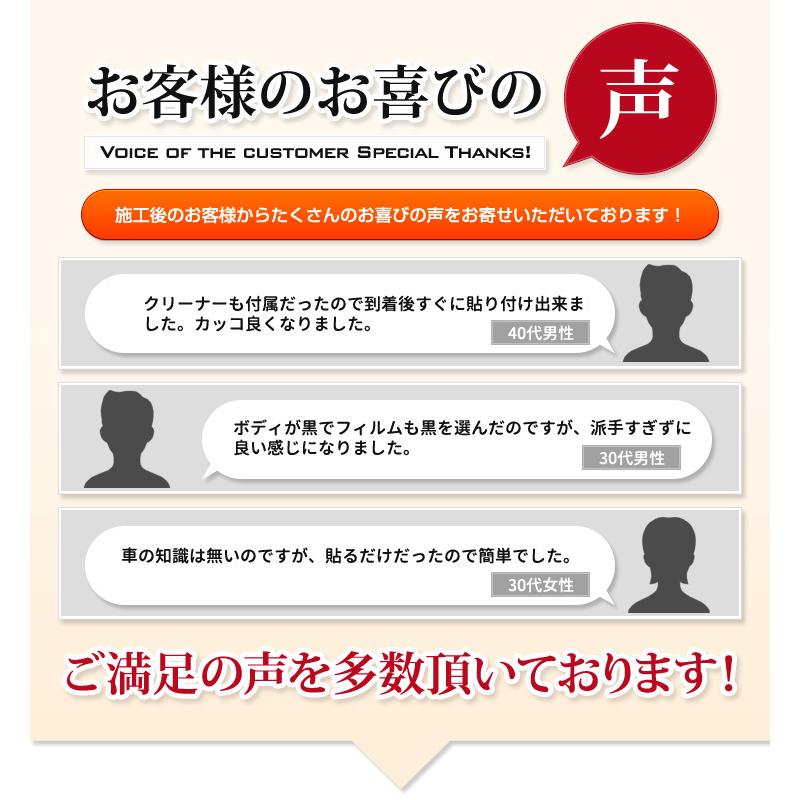 ホンダ ステップワゴン RP6 RP7 RP8 専用 足元傷防止用カット済みフィルム 4PCS 全5色 カーボン 透明フィルム カッティング ドレスアップ[5] | YOURS | 08