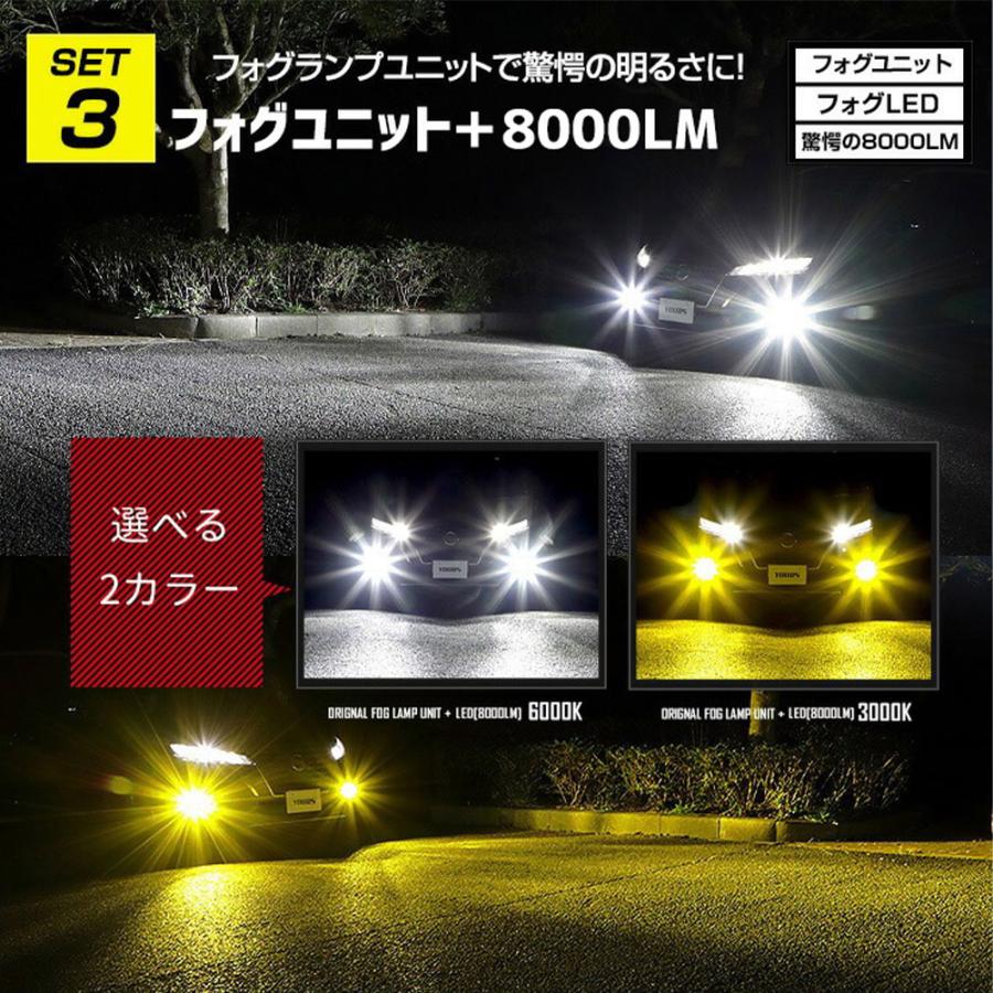 YOURS キックス 専用 LED3点セット ルームランプ フォグユニット
