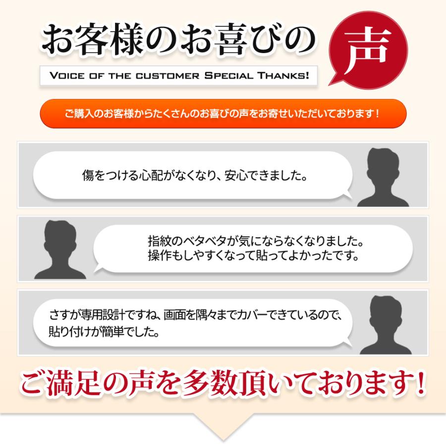 クラウンクロスオーバー 専用 カーナビ保護フィルム 2セット入り ナノフィルム 液晶画面保護フィルム  傷 汚れ 指紋防止 硬度2H | YOURS | 11