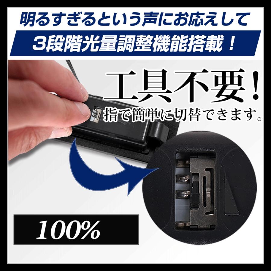 アウトランダー GN0W 専用 ナンバー灯 CREE LED 採用 ライセンスユニット 光量調整機能付き 全グレード  純正 LED ナンバー灯 [2] | YOURS | 04