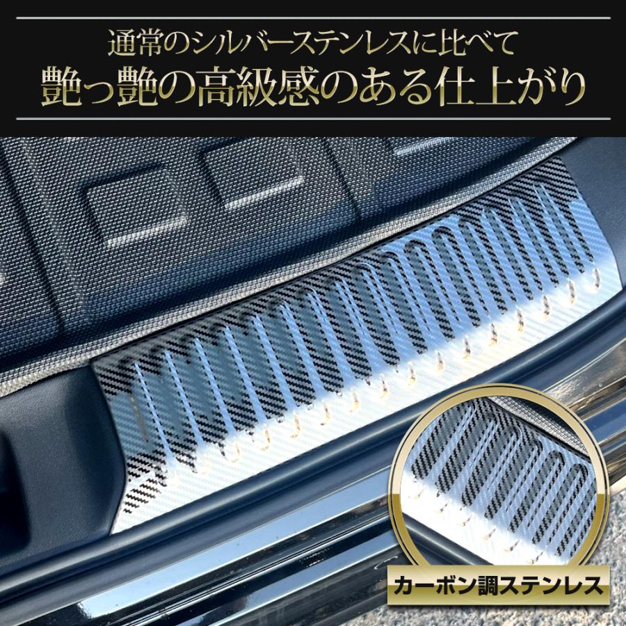 YOURS ZR-V 専用 ラゲッジガードガーニッシュ 2PCS ステンレス