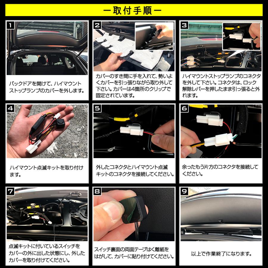 YOURS CX-8 後期 専用 LED ハイマウントブレーキ点滅キット