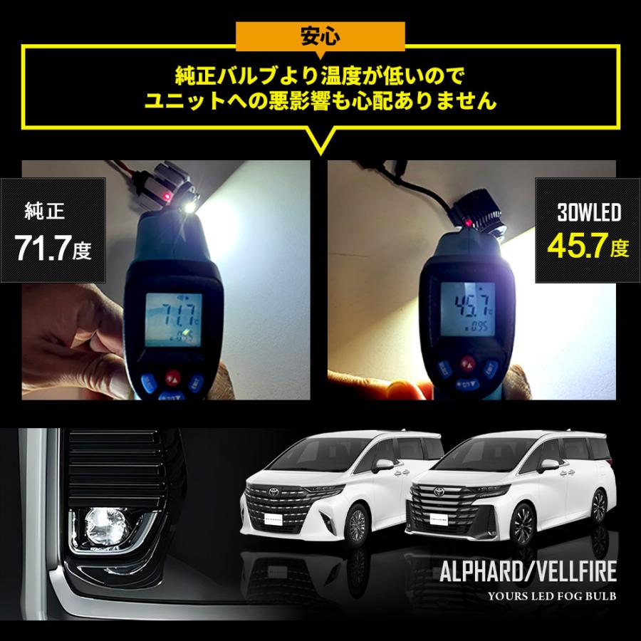 アルファード ヴェルファイア40系 適合 純正フォグランプ 交換用 LED バルブ 40 ALPHARD VELLFIRE 5158LMトヨタ｜hid-led-carpartsshop｜13