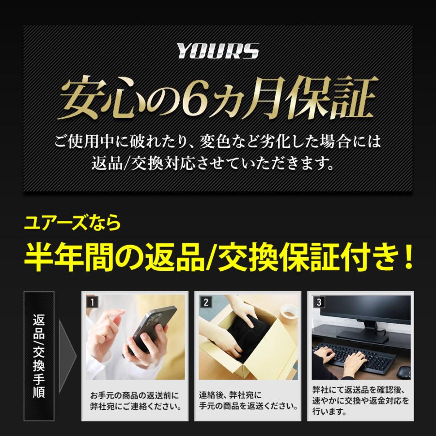 アルファード 40系 ヴェルファイア 40系 専用 ドアトリムガード 2PCS キックガード デザイン 縫製 日本製 トヨタ[5] | YOURS | 12