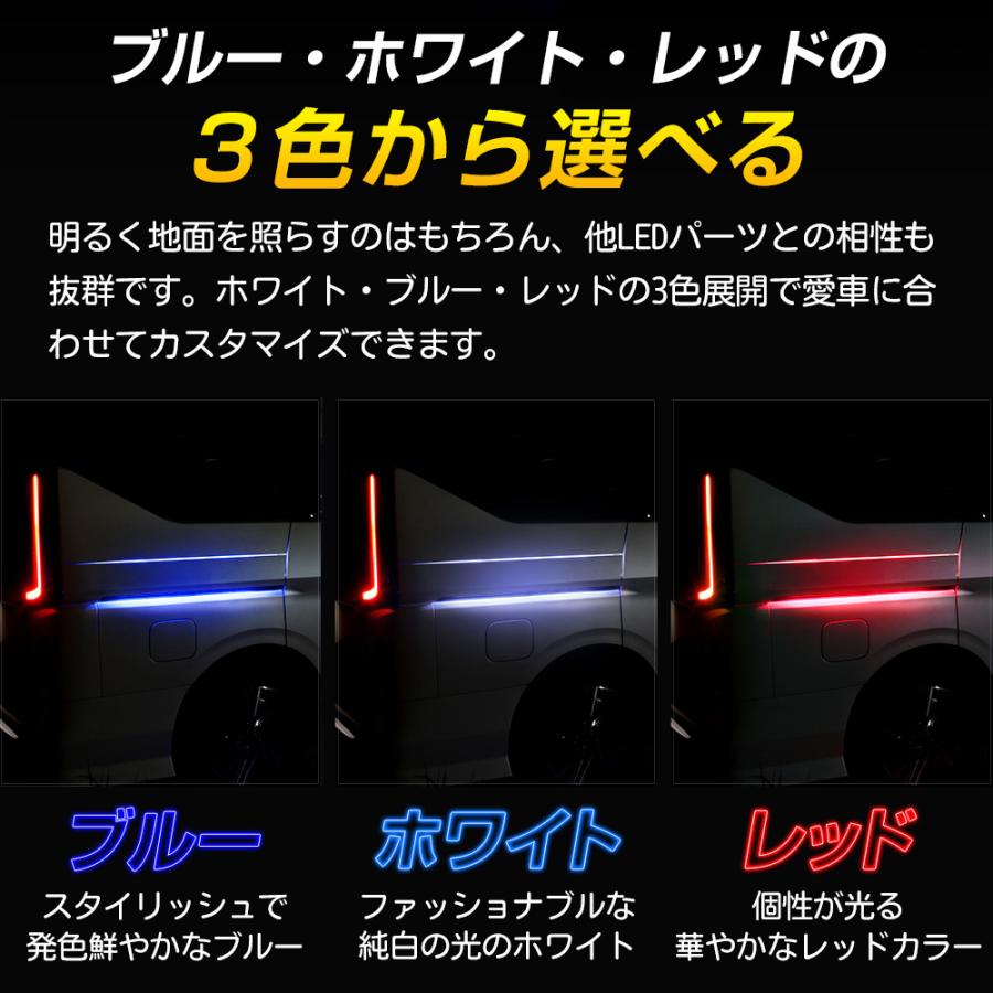 セレナ c28 専用 スライドドア間接イルミネーション LED SERENA カスタム パーツ アクセサリー ドレスアップ 日産 NISSAN[5]｜hid-led-carpartsshop｜09