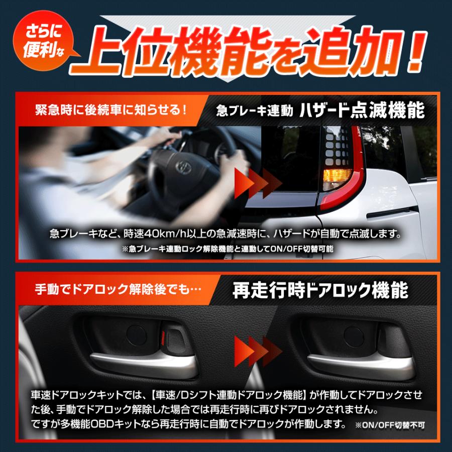 YOURS シエンタ MXP 10系 専用 14機能搭載 OBDキット 全窓