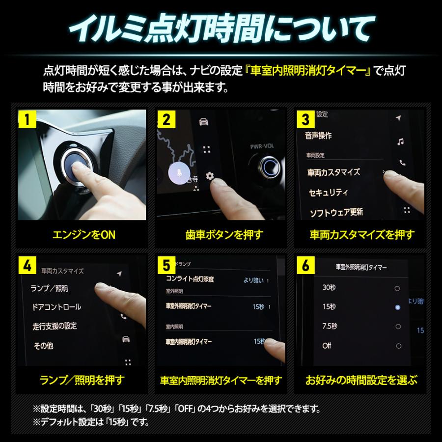 ノア 90系 ヴォクシー 90系 専用 スライドドアスイッチ イルミネーションキット  簡単取付 トヨタ 90ノア 90ヴォクシー | YOURS | 06