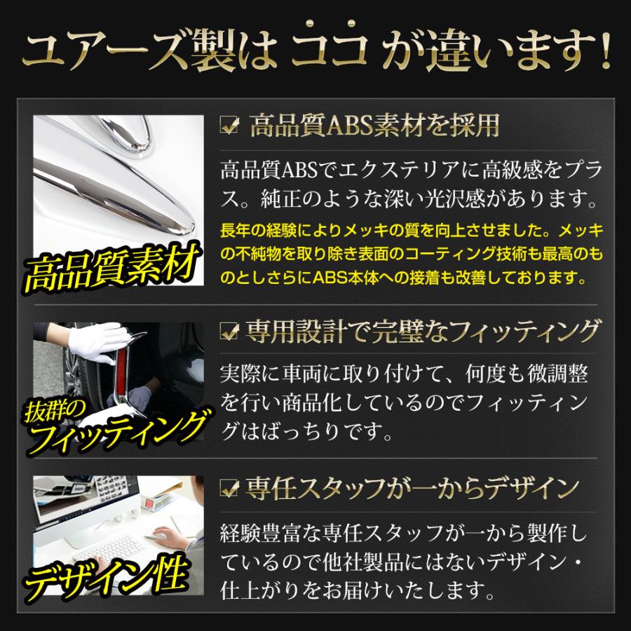 N-BOXカスタム JF5 JF6 専用 リフレクターガーニッシュ 2PCS 高品質 外装 メッキ パーツ ホンダ [2] | YOURS | 05