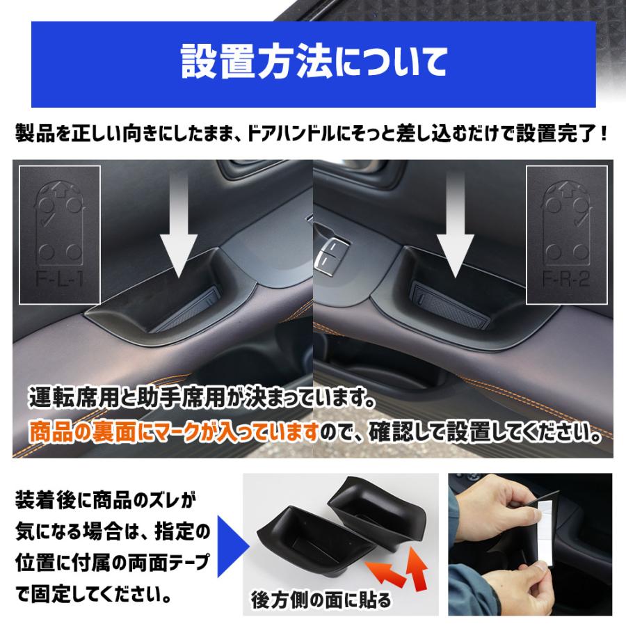 YOURS ZR-V専用 インナードアポケット 2PCS 助手席用 運転席用