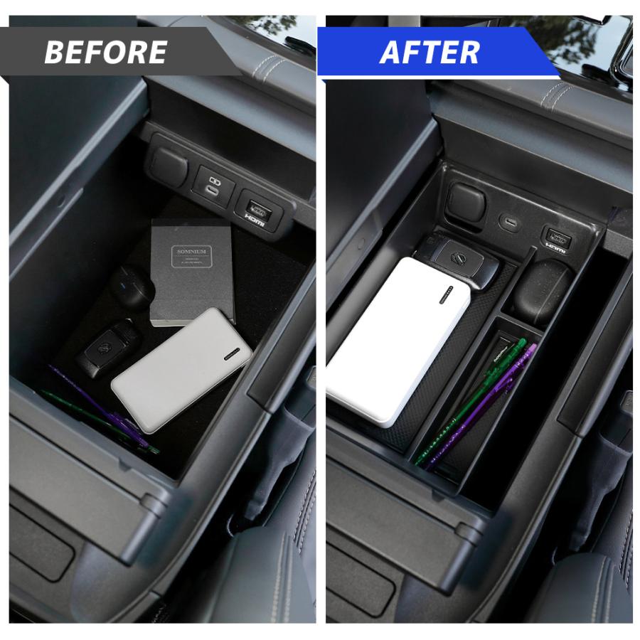 アルファード 40系 ヴェルファイア 40系 専用 コンソールボックス トレー トレイ 小物収納 大容量 アクセサリー パーツ トヨタ [2] | YOURS | 10